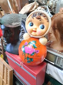 Vintage Roly Poly Doll