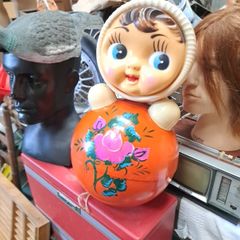 Vintage Roly Poly Doll