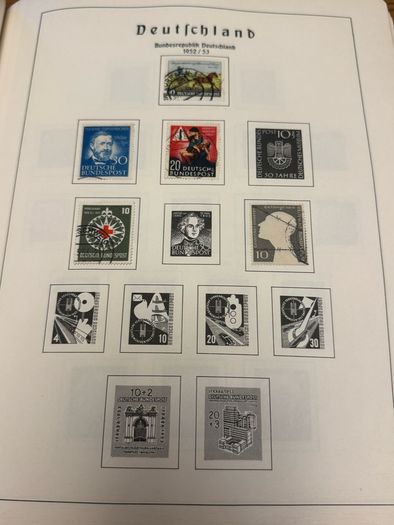 Stamp album GERMANY