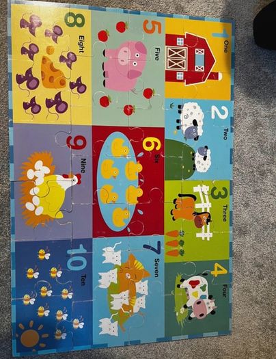 Wooden Floor Puzzle