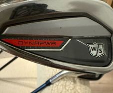 Left Hand Wilson DynaPower Iron Set Graphite Shafts