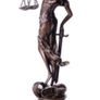 Lady Justice - Bronze, Marble, Signed Image 5
