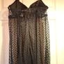 Black mesh babydoll chemise Image 3