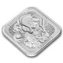2025 UK 1 oz Silver Bar Britannia and Liberty The Royal Mint BU Image 3