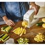 Chip Cutter with 2 Blade Inserts, Chip Cutter for 10 or 12 mm Sticks, Non-Slip Vegetable Cutter with Soft Touch Handle Image 3