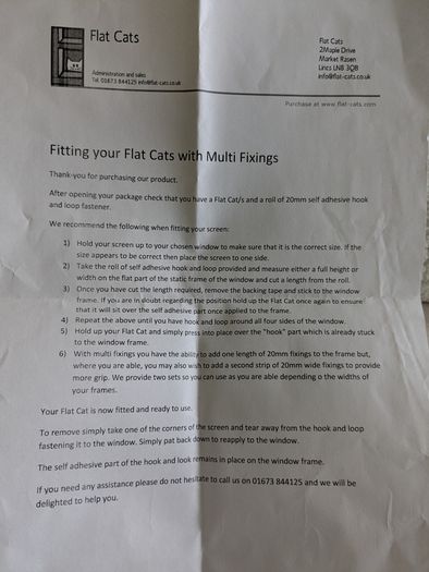 Cat screens