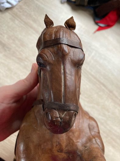 Vintage Leather Horse
