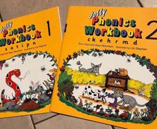 Jolly Phonics workbooks 1 & 2