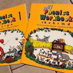 Jolly Phonics workbooks 1 & 2