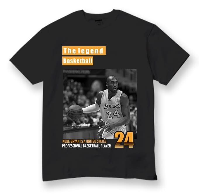 Kobe Bryant t-shirts black mamba t-shirts
