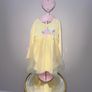 Baby Girls Yellow Long Sleeved Unicorn Tutu Dress Image 5