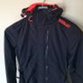 Superdry the windmac jacket Size medium ptp 18" black with belt in excellent condition Image 3