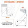 Mobile Blueprint Storage Rack Plan Holder with 12 Pivot Brackets 240 lbs Image 6