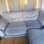 Large grey corner sofa Image 3
