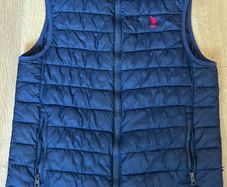 US Polo Assn Navy Blue Padded Gilet Mens M