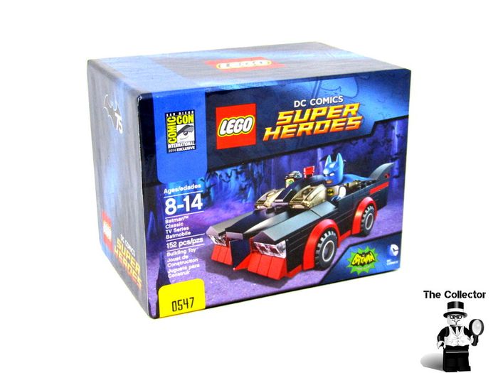 Lego Sdcc Comic Con 2014 Batman Classic Tv Series Batmobile New Sealed Box Very Rare Limited Edition Number 547 Of 1000