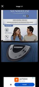 slendertone toning belt -collection only