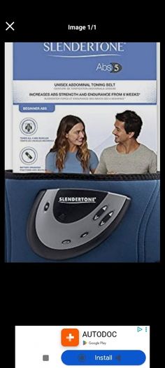 slendertone toning belt -collection only