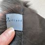 Stunning  leather fur neck piece Image 6