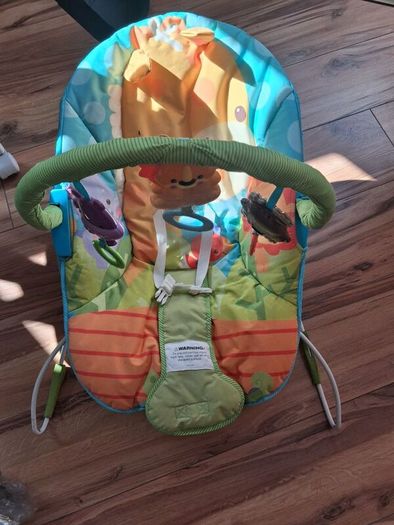 baby pram, moses basket, bath, bouncer.