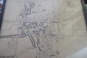 a antique map of old dublin and the libertys 1610