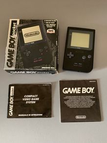 Nintendo Gameboy Pocket Black Boxed