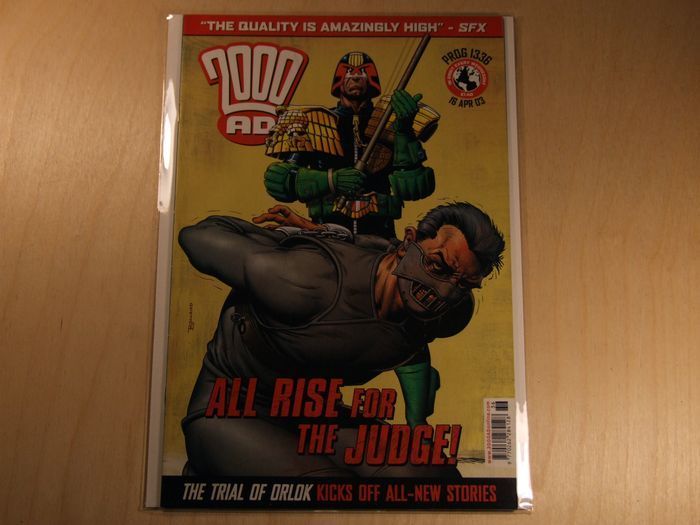 2000 AD progs 1336 to 1349