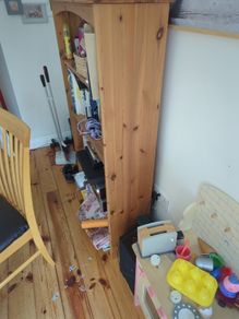 Pine bookcase