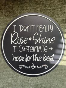 Hanging wall sign