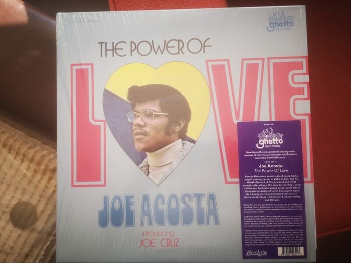 Joe Acosta - The Power Of Love Salsa Reissue Now Again LP