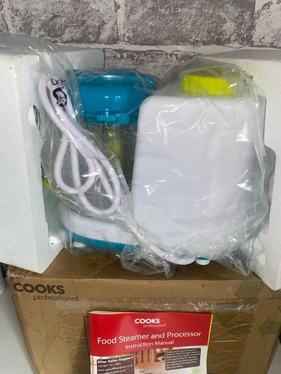 Brand new Cooks professional baby food steamer and processer