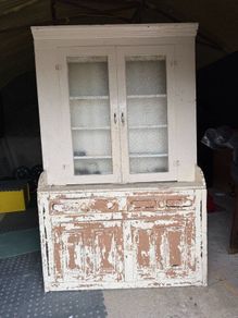 Antique Pine Farmhouse Dresser