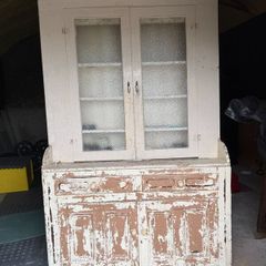 Antique Pine Farmhouse Dresser
