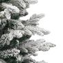 Artificial Hinged Christmas Tree with Flocked Snow 150 cm Image 4