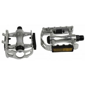 NEW 1 Pair Bicycle Paddles Non-slip Reflective Metal MTB Road Bike Paddles