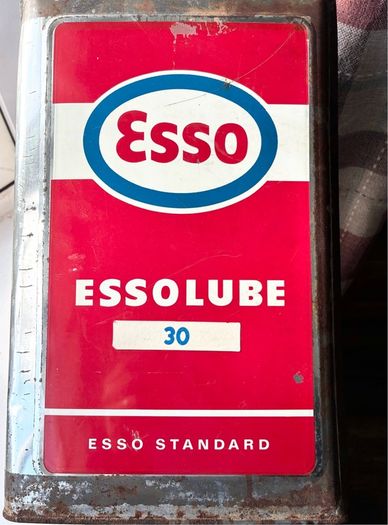Vintage Esso 20L Oil Can