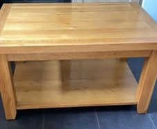 Oak coffee table