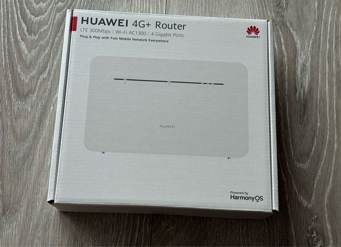 HUAWEI 4G+ Router LTE 300Mbps Sim Card | Wi-Fi AC1300 | 4 Gigabit Ports