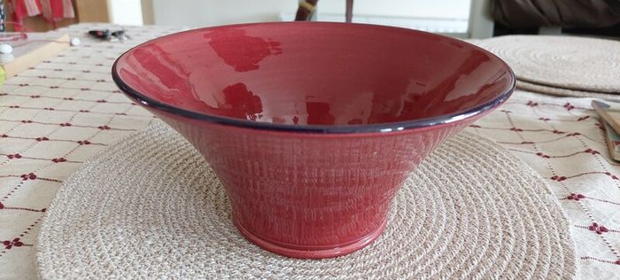 Ceramic bowl - raspberry tian.