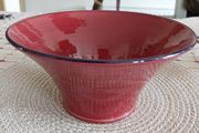 Ceramic bowl - raspberry tian.