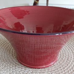 Ceramic bowl - raspberry tian.