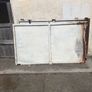 Steel back double gates Image 5