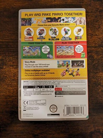 Super Mario Maker 2 Nintendo Switch