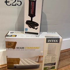 Air mattress with plump