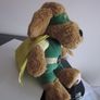 Harrods London Superhero Dog Puppy Plush Image 2