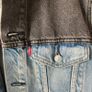 Levi's Black and Blue Denim Jacket Men's Large Image 4