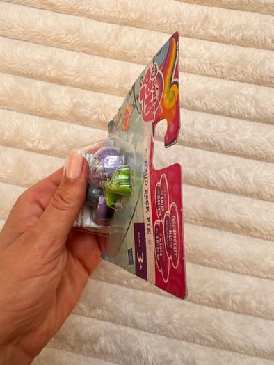 My Little Pony Friendship is Magic Maud Rock Pie Mini Figure Hasbro approx. 4.5 cm. Damaged Box Please see photos