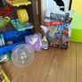 Small pet cage with accessories Image 4