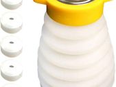 Drill dust Cover Collector Silicone Scalable for Ceiling Electric Hammer Hand Impact Drill Hole Saw Dust Bowl, Dustproof Tool of Dril Power Tool(for 160mm)