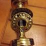 Lions head brass door handle Image 2